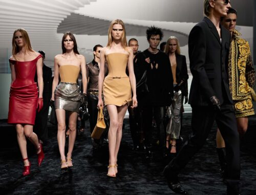 Versace's Bold New Collection at Milan Fashion Week 2024